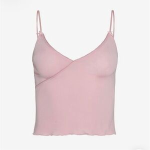 Tiger Mist X Sophadopha Baby Pink Arielle Top (Size XS)
